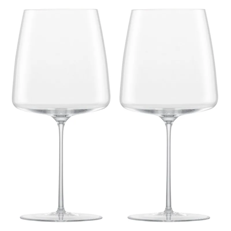 Zwiesel Simplify Fruity & Delicate rødvinsglas 74 cl, 2-pak