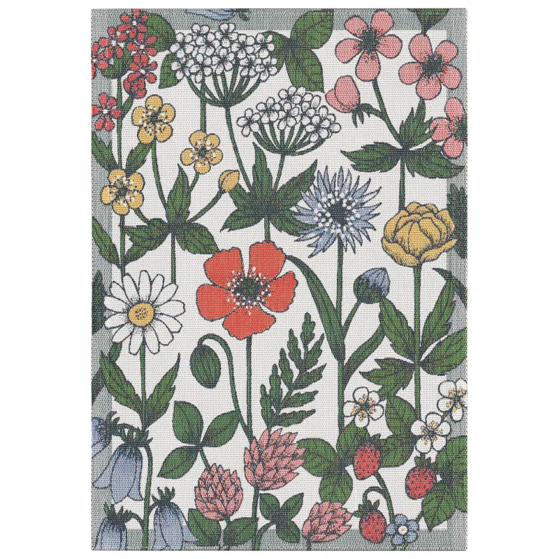Ekelund Vildblomster håndklæde 35 × 50 cm