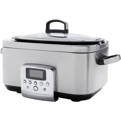 Greenpan Elite Slowcooker, rustfrit stål
