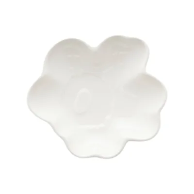 Marimekko Unikko-fad 9 cm, hvid
