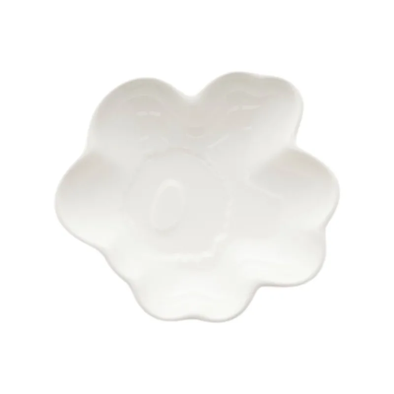 Marimekko Unikko-fad 9 cm, hvid