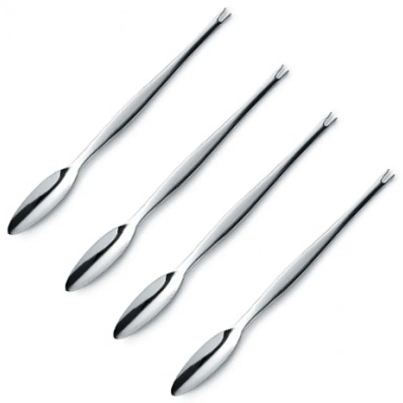 Gense Focus Steel skaldyrsgafler 4 stk.