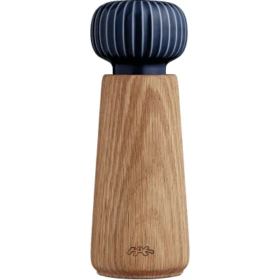 Kähler Hammershøi Salt-/Peberkværn 18,5 cm, indigoblå