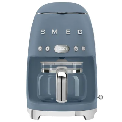 Smeg Retro kaffemaskine, stormblå