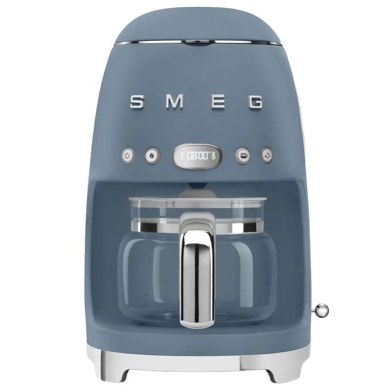 Smeg Retro kaffemaskine, stormblå