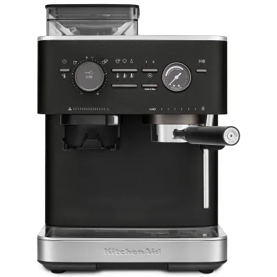 Kitchenaid Espressomaskine med kaffekværn, cast iron black