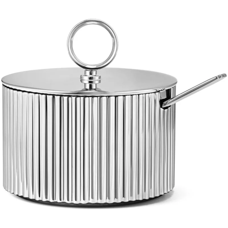 Georg jensen Sukkerskål med ske