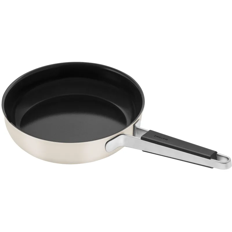 Zwilling Pure stegepande 24 cm, rustfrit stål, elfenbenshvid