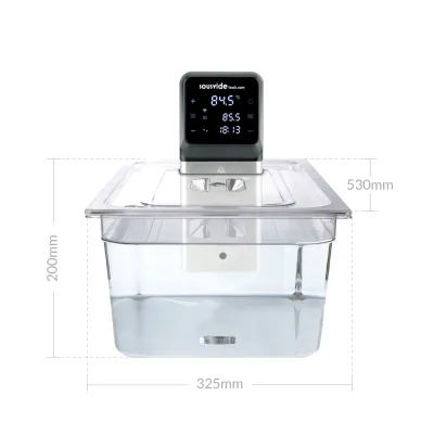 Sous Vide kar 20 liter m. låg til iVide Plus Jnr.