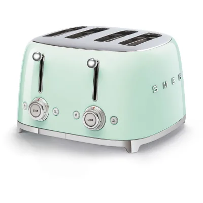 Smeg TSF03 Brødrister- pastelgrøn