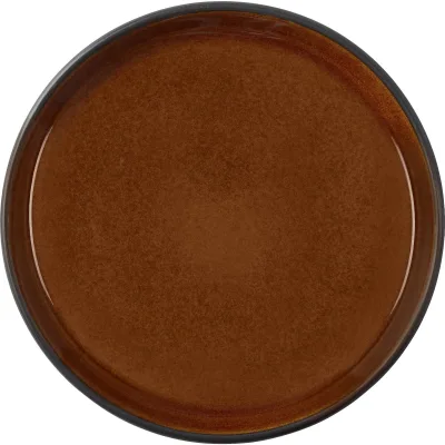 Bitz Gastro Tallerken Ø17 cm, blank rav/sort
