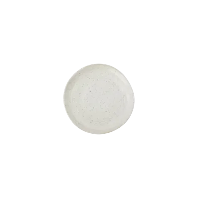 Pion kagetallerken Ø16,5 cm - Grå/hvid