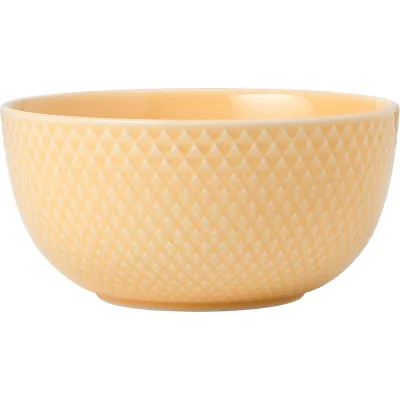 Lyngby porcelæn Rhombe Color Skål 13 cm. Sand