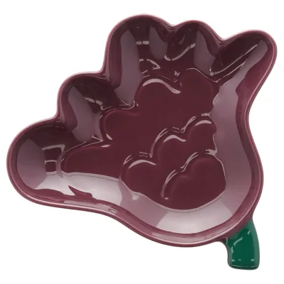 Marimekko Kukasta Kukkaan fad 15 cm, plum