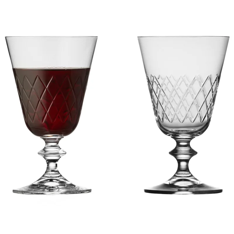 Lyngby glas Eaton rødvinsglas 26 cl, 2 stk.