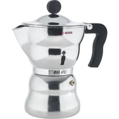 Espressobrygger Moka Alessi, 6 kopper