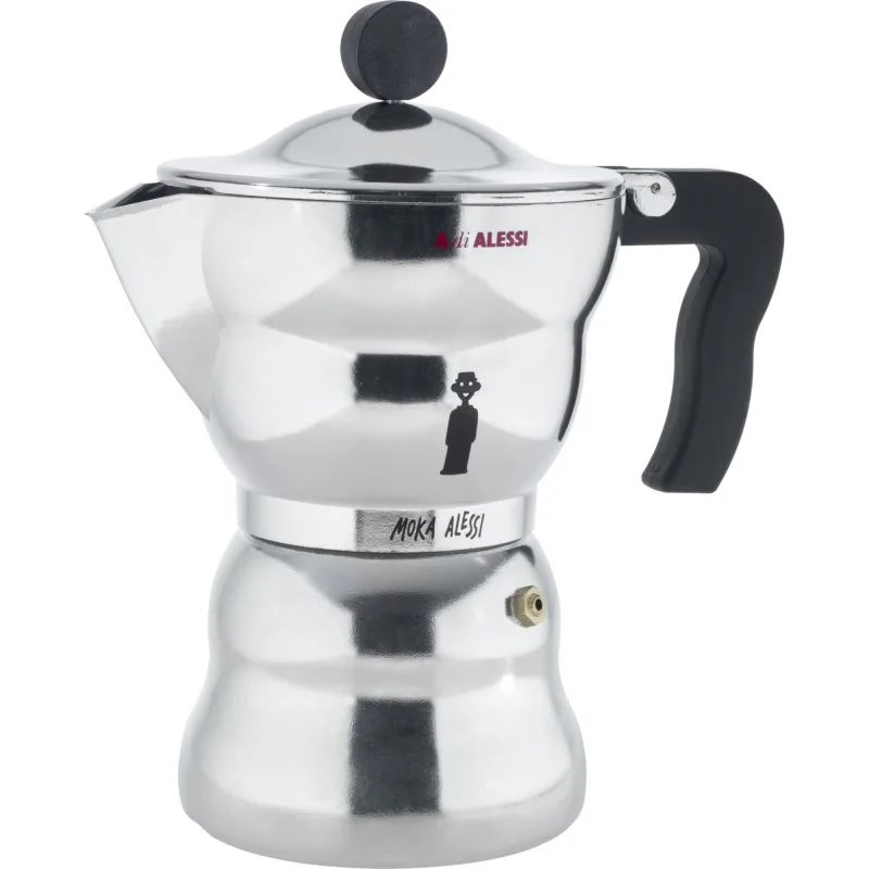 Espressobrygger Moka Alessi, 6 kopper