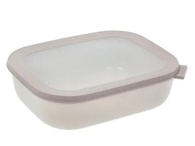 Mepal Cirqula Skål m/låg - Nordic White - 2,0 L