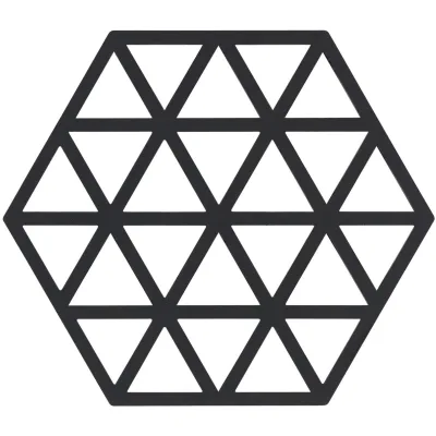 Zone Triangle bordskåner, sort