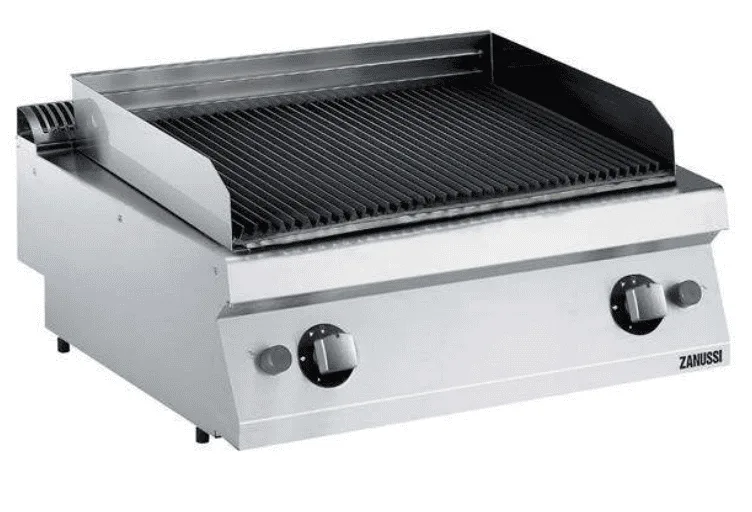 Dobbelt gas lavastensgrill EVO700 Zanussi