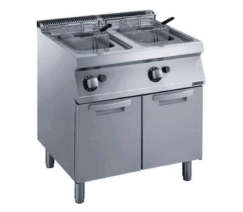 Zanussi dobbelt friture med underskab 2x7 ltr evo 700