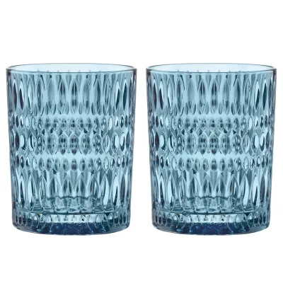 Nachtmann Ethno tumblerglas 30,4 cl, vintage blue, 2 stk.