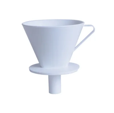 Royal Series Kaffetragt med ring - hvid