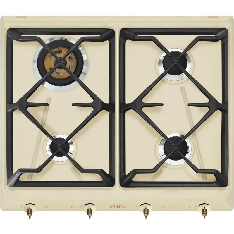 Smeg SRV864POGH kogeplade, creme