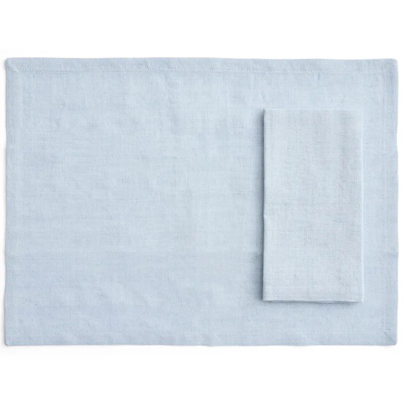 Hay Tavolo servietter/dækkeservietter 4-pak, soft blue