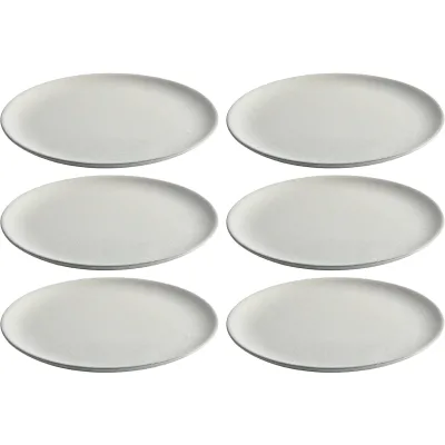 Aida RAW frokosttallerken 23 cm, arctic white, 6 stk.
