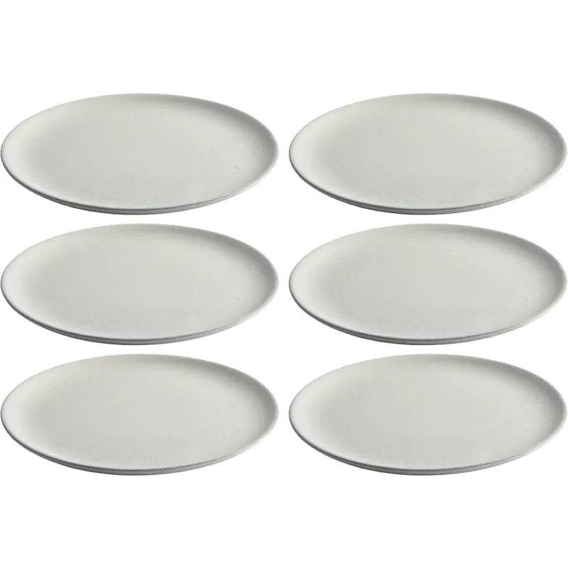 Aida RAW frokosttallerken 23 cm, arctic white, 6 stk.