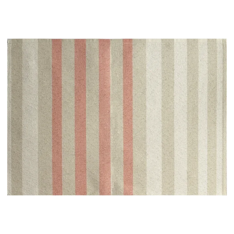 Stelton Vibeke Klint dækkeserviet 33 × 48 cm, rød med brede striber