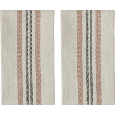 Oyoy living design Linu viskestykke, caramel, 2 stk.