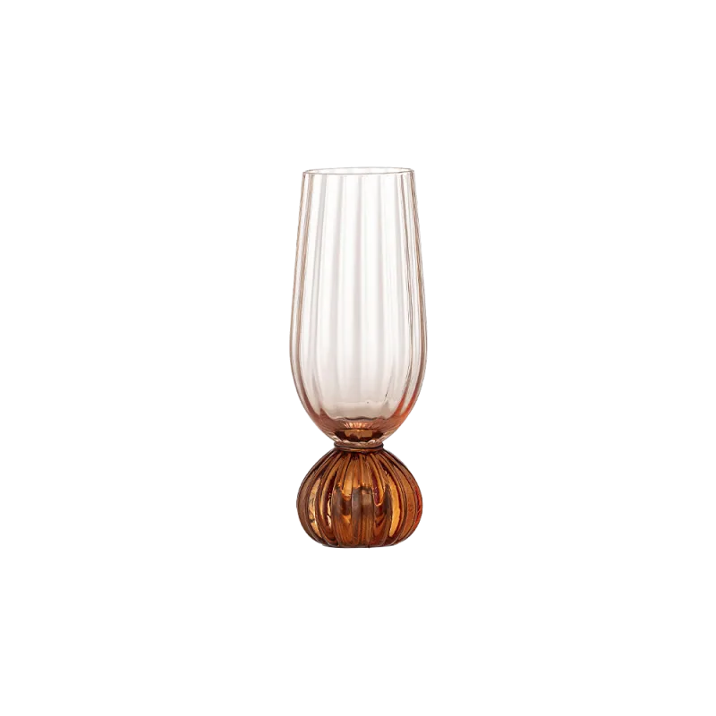 Taurin champagneglas - Rosa