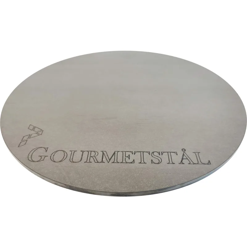 Gourmetstål Rundt pizzastål, 30 cm.