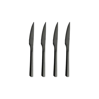 Raw steakkniv 4-pak - Blank sort