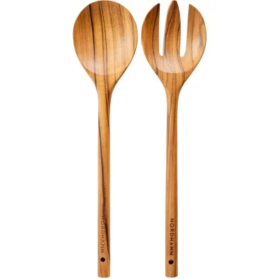 Nordhamn Salatbestik 34,8 cm, teak