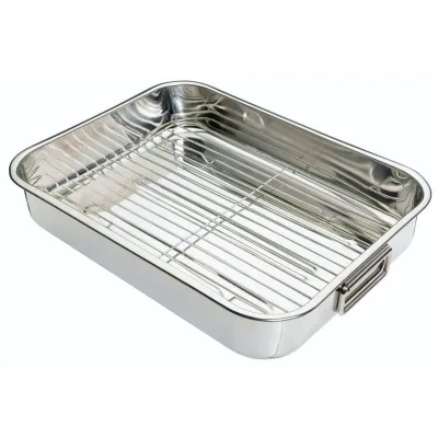 Kitchencraft Bradepande 31 cm, sølv