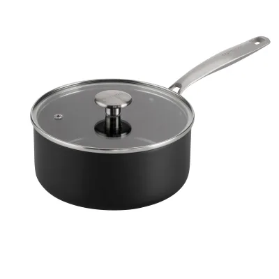 Combekk Kasserolle med stålhåndtag Ø18 cm 1,9 liter, sort