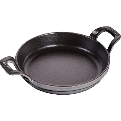 Staub Ovnfast form 16 cm, grå