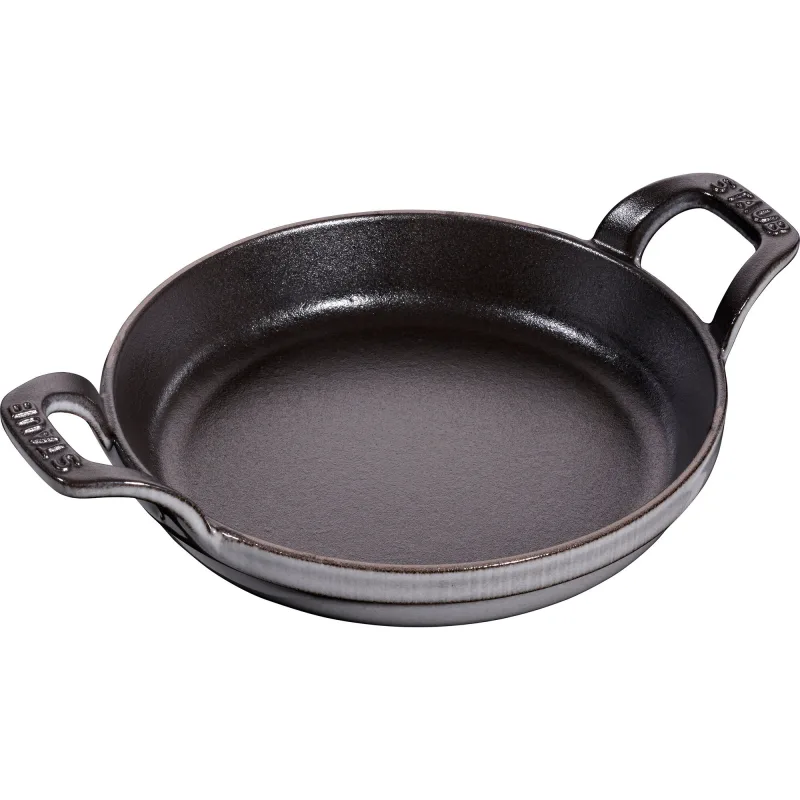 Staub Ovnfast form 16 cm, grå