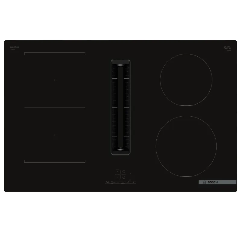 Bosch PVS811B16E Serie 4 induktionskogeplade med integreret emhætte 80 cm