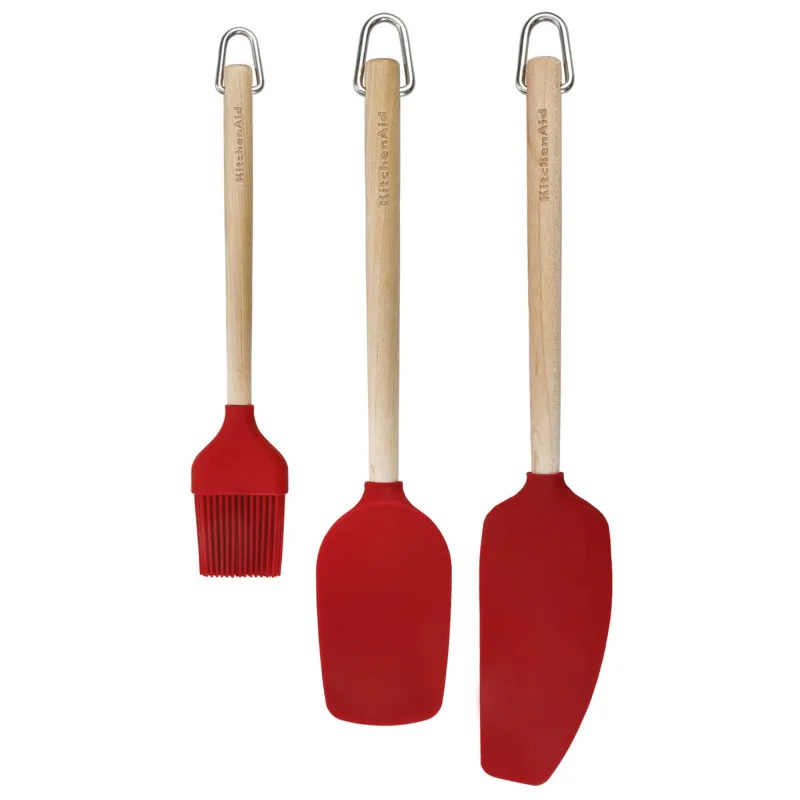 KitchenAid Bagesæt med 3 dele, empire red