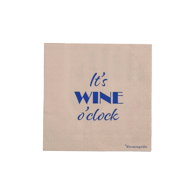 Wine serviet 33x33 cm