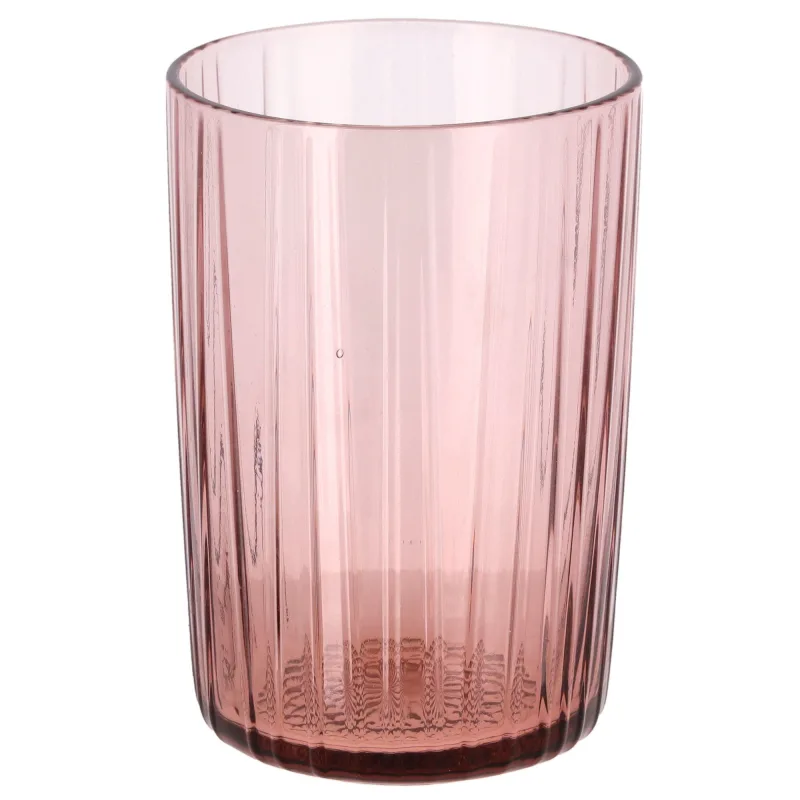 Bitz Kusintha Vandglas 28 cl, pink, 4 stk.