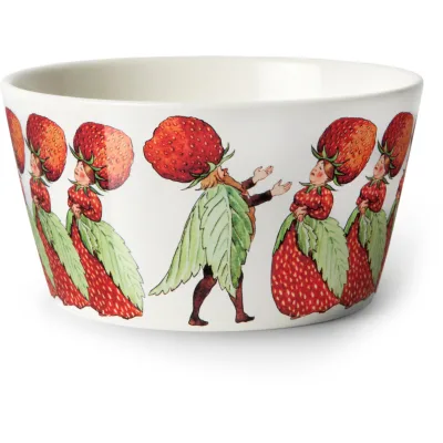 Design house stockholm Elsa Beskow, Skål Strawberry Family
