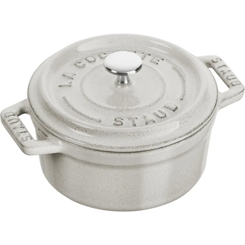 Staub La Cocotte minigryde 10 cm, hvid