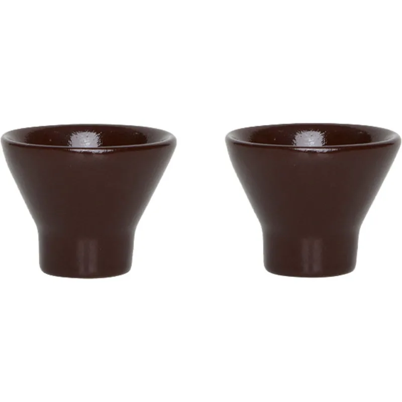 Oyoy living design Yuka æggebæger 2-pack, terrakotta