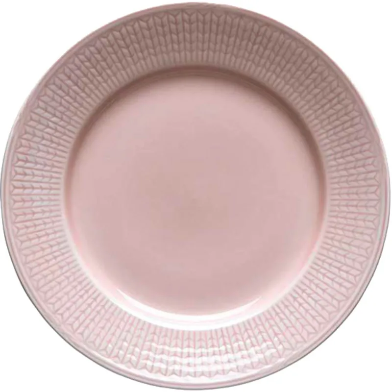 Rörstrand Swedish Grace Rose Tallerken 21 cm., porcelæn