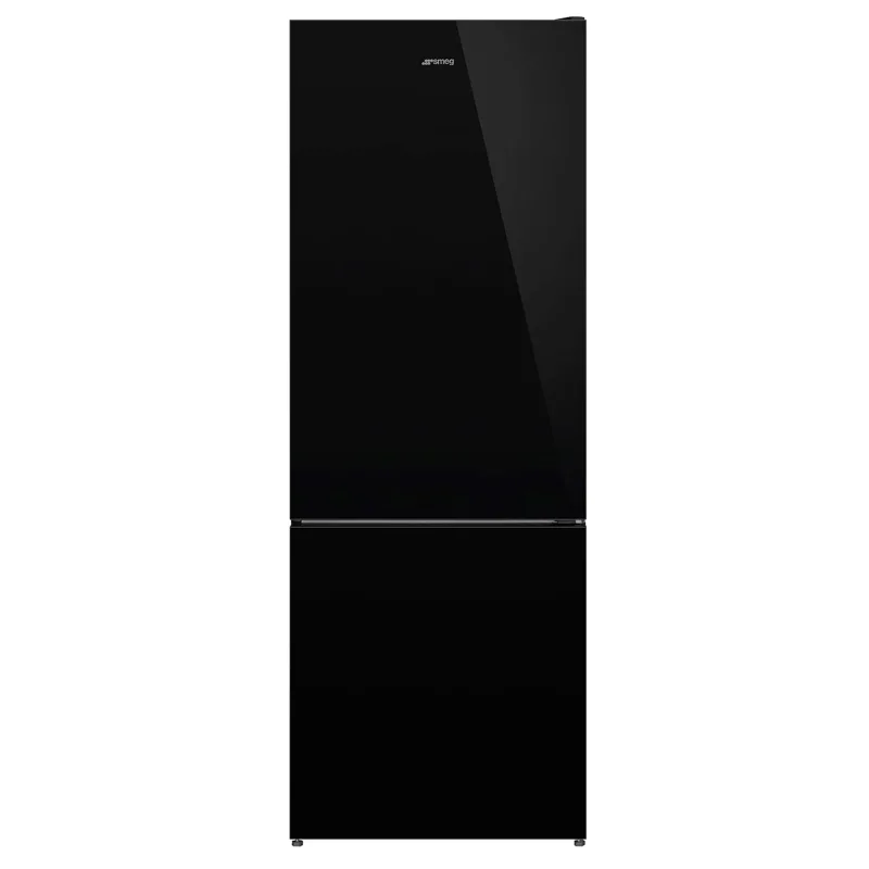 Smeg FC48BGND kombiskab 70 cm, sort glas
